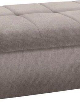 DOMO collection Hocker NMoric, mit Stauraumfach, auch in Cord