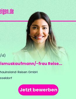 Tourismuskaufmann/-frau (m/w/d) Reisebüro - Düsseldorf