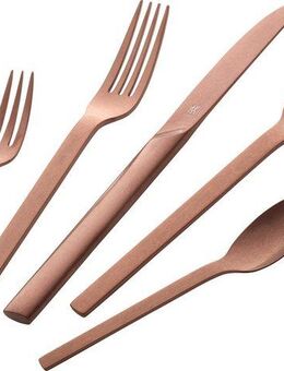 Zwilling Besteck-Set Minimale mattiert (68-tlg), 12 Personen, Edelstahl 18/10, 18/10 Edelstahl, Rostfrei, für bis zu 12 Personen, Rosa