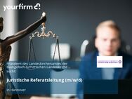 Juristische Referatsleitung (m/w/d) - Hannover