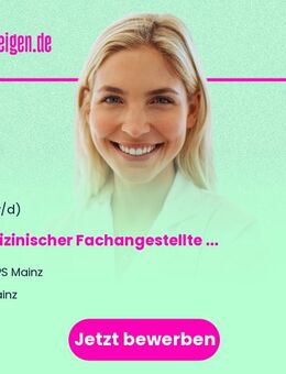 Medizinischer Fachangestellte (m/w/d) psychiatrische Institutsambulanz - Mainz