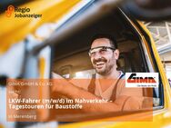 LKW-Fahrer (m/w/d) im Nahverkehr – Tagestouren für Baustoffe - Merenberg (Marktflecken)