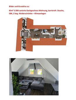 Dachgeschosswohnung in Wiesloch - Wiesloch