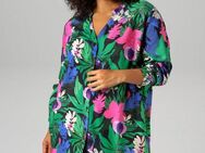 Aniston PLUS Longbluse mit tropischen Blüten und Blättern bedruckt
