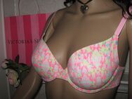 NEU mit ETIKETT * Glencheck- Style* Push-Up * BH * Bra "Victoria's Secret" PINK * Gr. 75B / 36- 38 S * US Gr. 34B * neon * Pastell * - Riedlingen