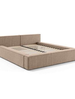 Home affaire Polsterbett LAUREDA Bettgestell mit Lattenrost, in 4 Breiten- 140, 160, 180, 200cm, mit Kopfteil und Bettkasten, ohne Matratze