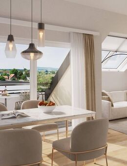 *NEUBAU* Attraktive 2,5-Zimmer-Dachgeschosswohnung in A.-Hochzoll-Süd! - Augsburg