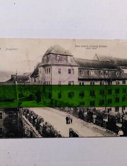 alte Postkarte "Meißen - Burglehen, Hier wohnte Ludwig Richter 1828-1836" - Dresden