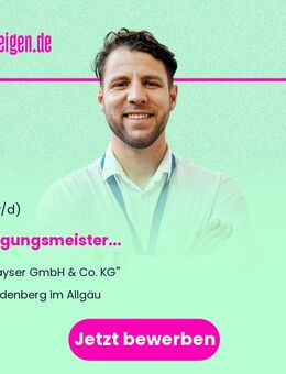 Fertigungsmeister (m/w/d) - Lindenberg (Allgäu)