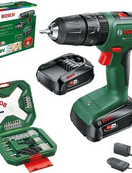 Bosch Home & Garden Akku-Schlagschrauber EasyImpact 18V-40, 40 Nm, inkl. 2 Akkus 18V/2Ah und Ladegerät
