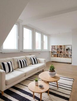 Renovierte DG-Wohng. zu 80 qm, 3 Zim., Einbauküche, Dachterrasse, Gartennutzung, in Möhnesee! - Möhnesee