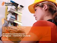 Produktionsmitarbeiter / Schlosser / Elektriker (m/w/d) - Osloß
