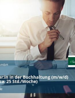 Mitarbeiter:in in der Buchhaltung (m/w/d) - Teilzeit (ca. 25 Std./Woche) - Visselhövede