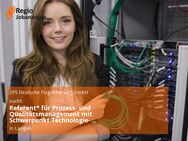Referent* für Prozess- und Qualitätsmanagement mit Schwerpunkt Technologie- und Software-Entwicklung (m/w/d) - Langen (Hessen)