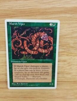 Magic The Gathering-Sammelkarte-Marsh Viper - Nörvenich