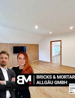 3-Zimmer-Wohnung leerstehend und sofort beziehbar! - Immenstadt (Allgäu)