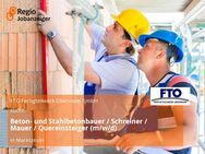 Beton- und Stahlbetonbauer / Schreiner / Mauer / Quereinsteiger (m/w/d) - Marktzeuln