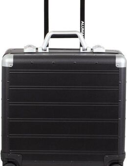 ALUMAXX Business-Trolley Gemini, schwarz matt, 4 Rollen, aus Aluminium