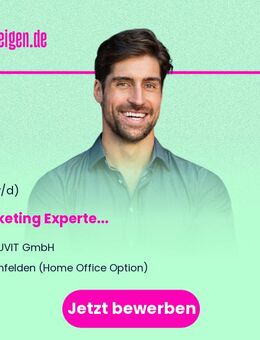 Marketing Experte (M/W/D) - Lohfelden