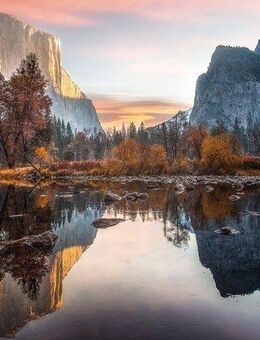 Bönninghoff Leinwandbild Yosemite Nationalpark, Natur (1 St), BxH: 118x78 cm