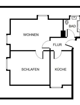 2-Zimmer-Wohnung in Gelsenkirchen Scholven - Gelsenkirchen