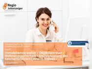 Immobilienverwalter / Objektbetreuer / Wohnungswirtschaft / Stellvertretung des Geschäftsführers (m/w/d) Vollzeit / Teilzeit - Ostfildern
