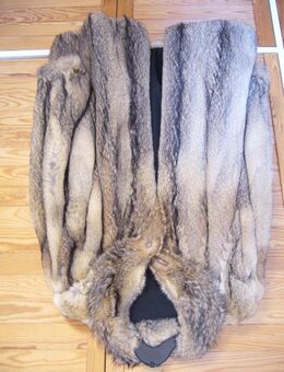 Pelzjacke Grau-Fuchs GR 40 - Krefeld