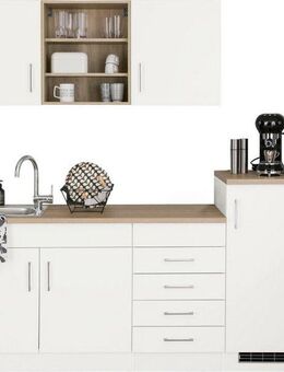 KOCHSTATION Küche KS-Mali, Breite 210 cm, mit E-Geräten