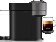 NESPRESSO Kapselmaschine Vertuo Next ENV 120.GY von DeLonghi, Dark Grey, inkl. Aeroccino Milchaufschäumer im Wert von UVP € 75,-