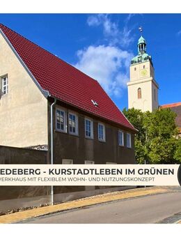 Historisches, saniertes Fachwerkhaus in Bad Schmiedeberg - nutzbar als Ein- oder Zweifamilienhaus - Bad Schmiedeberg