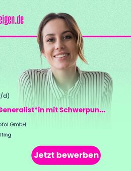 HR-Generalist*in mit Schwerpunkt Talent Sourcing & Acquisitions (m/w/d) - Halfing