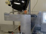 Pilze Gemüse Beeren Etikettiersystem auf Omori Foliermaschine mit Sato DT 200dpi Drucksystem , mehr als 100x verkauft - Eberbach
