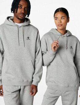 Converse Kapuzensweatshirt EMBROIDERED STAR CHEVRON BRUSHED BACK FLEECE HOODIE (1-tlg) Unisex