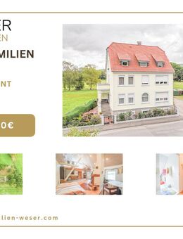 Bad Pyrmont: Anwesen mit 4 Wohnungen & 4 Appartements - ideal für Familie oder Vermietung - Bad Pyrmont