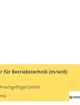 Elektroniker für Betriebstechnik (m/w/d) - Haren (Ems)