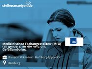Medizinische/r Fachangestellte/r (MFA) (all genders) für die Herz-und Gefäßambulanz - Hamburg