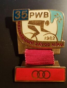 DDR Medaille ,P W B 35. Course de la Paix - Friedensfahrt 1982 TOP Erhalten - Neubrandenburg