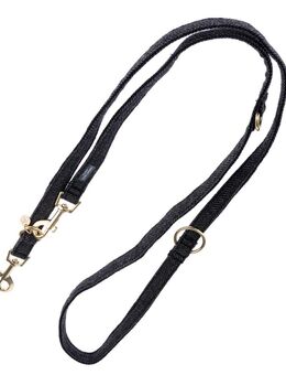 Nomad Tales Calma Halsband, ebony - Passende Leine: 200 cm lang, 20 mm breit