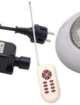 Infinite Spa Pool-Lampe Poolspot LED 406 multi colour, LED fest integriert, RGB, Unterwasserspot LED mit Außen-Sicherheitstrafo und Fernbedienung