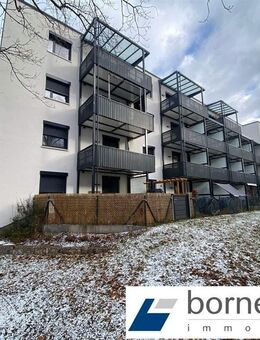 Stadtnah + grün! Freie 2-Zi.-Wohnung mit Südwestbalkon + TG-Stellplatz! - Nürnberg