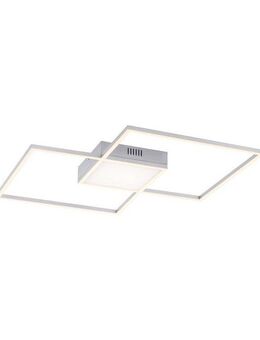 JUST LIGHT Deckenleuchte ASMIN, CCT - über Fernbedienung, Memory, nach Trennung vom Netz, dimmbar über Fernbedienung, LED fest integriert, warmweiß - kaltweiß, CCT - über Fernbedienung, dimmbar, Serienschalter, Memory