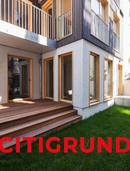 Au/An der Isar - Exklusive 2-Zi-WHG mit Gartenterrasse in energieeffizientem Stadthaus - München