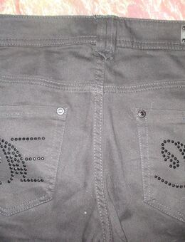 NEU * Swarovski * Strass * Kristall- Steine * Röhren * JEANS- HOSE * JEGGING * LEGGING "ESPRIT" Gr. 36- 38/ S * schwarz * Gothic * - Riedlingen