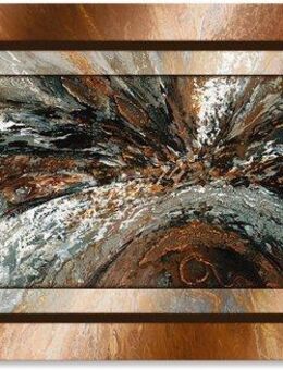 Artland Wandbild Gold Abstrakt 1, Gegenstandslos (1 St), als Alubild, Outdoorbild, Leinwandbild, Poster in verschied. Größen