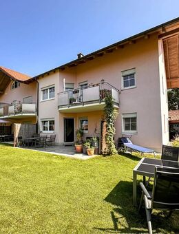 3-Zimmer-Erdgeschosswohnung mit großer Süd-West-Terrasse - Obing