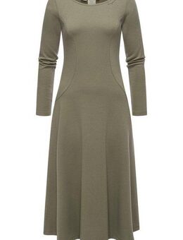 Ragwear A-Linien-Kleid Appero Long Stylisches Langarm-Kleid für den Winter