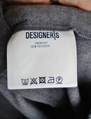 Designers-Damen-Bundfalten-Hose,Dehnbund,Grau,Töne,Größe 40 in 52441