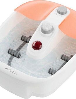 Medisana Fußbad FS 883, Vibrationsmassage, Wärmefunktion, Sprudel-und Warmhaltefunktion