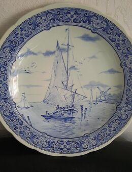 10 Wandteller Delft,Modra,Kaiser usw - Heidenrod