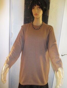 NEUw * Klassisch * Cahsmeré * DESIGNER * Feinstrick * Long PULLOVER * Mini KLEID * Oversize * Gr. 40- 42, 44/ M- L * rosenholz * milchkafee * - Riedlingen